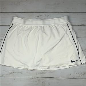 Nike Dri-Fit White Tennis Skirt
